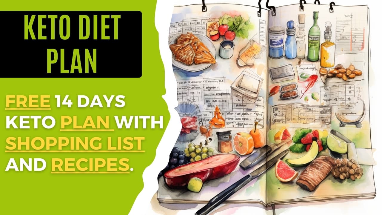 Keto Diet Plan Free PDF for 14 Days of Meals, Shopping Lists, and Recipes