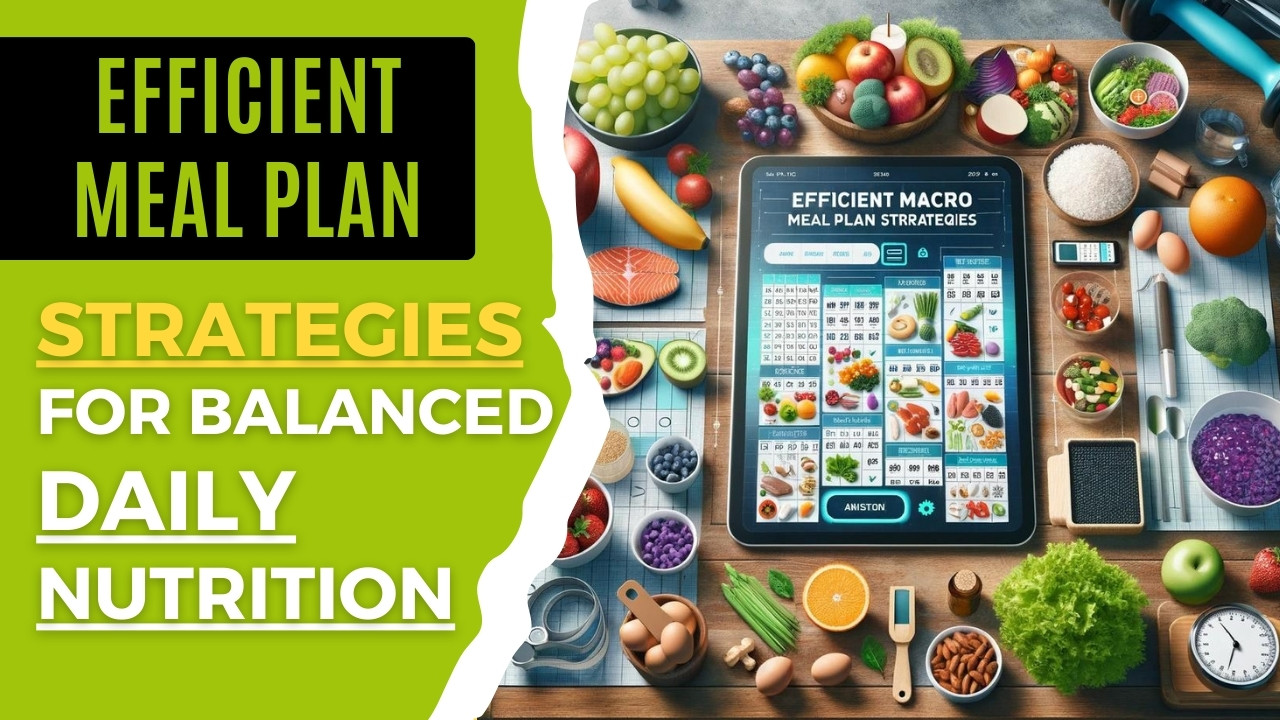 Efficient Macro Meal Plan Strategies for Balanced Daily Nutrition